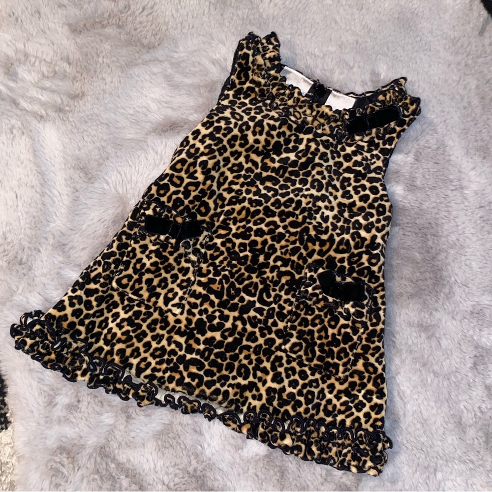 Mini Wear , Cheetah print dress , Size: 12m